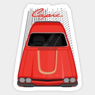 Ford Capri RS 3100 1973-1974 - Red Sticker